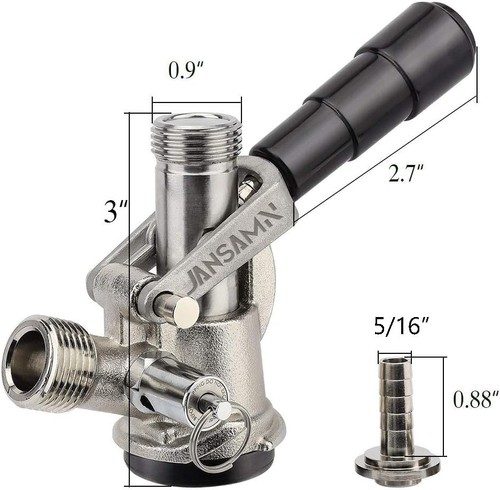 Keg coupler sankey - tap, 304