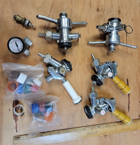Found lot beer keg system - beer,