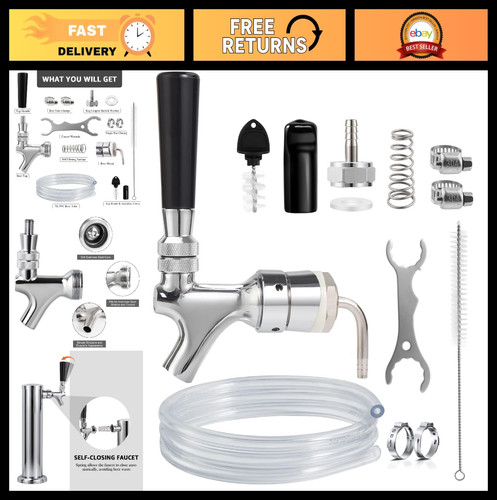 Draft beer faucet kit - beer,