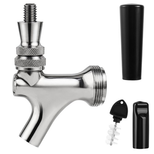 Beer faucet stainless - stainless, steel