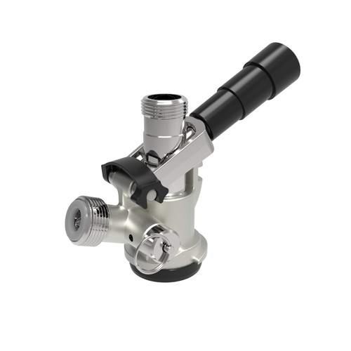 Fastrack system keg coupler - d,