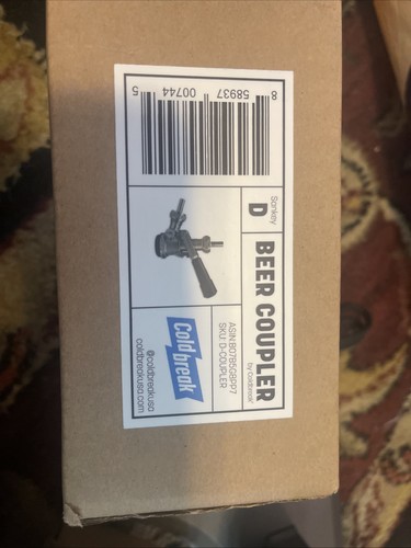 Keg coupler for - coupler,