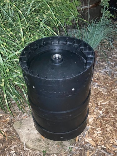 Good used empty beer keg - used,
