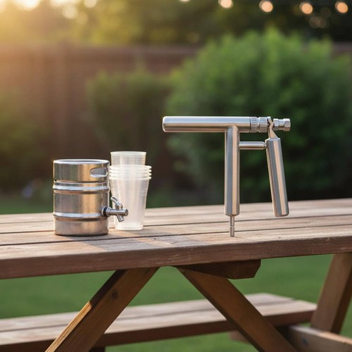 Keg beer tap - keg, works