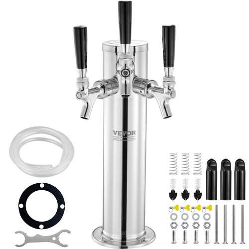 Vevor triple taps draft - triple, beer