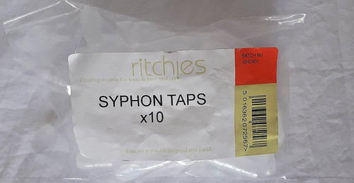 Unused x10 standard syphon - standard, tap