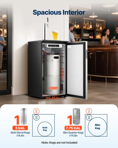 Beer kegerator single - beer,