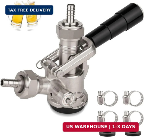 Keg coupler for - keg, d