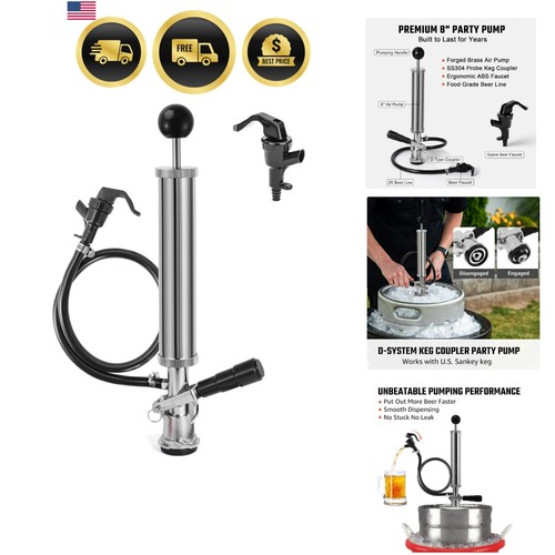 Keg tap beer - 8'',