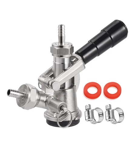 Keg coupler for - keg, d